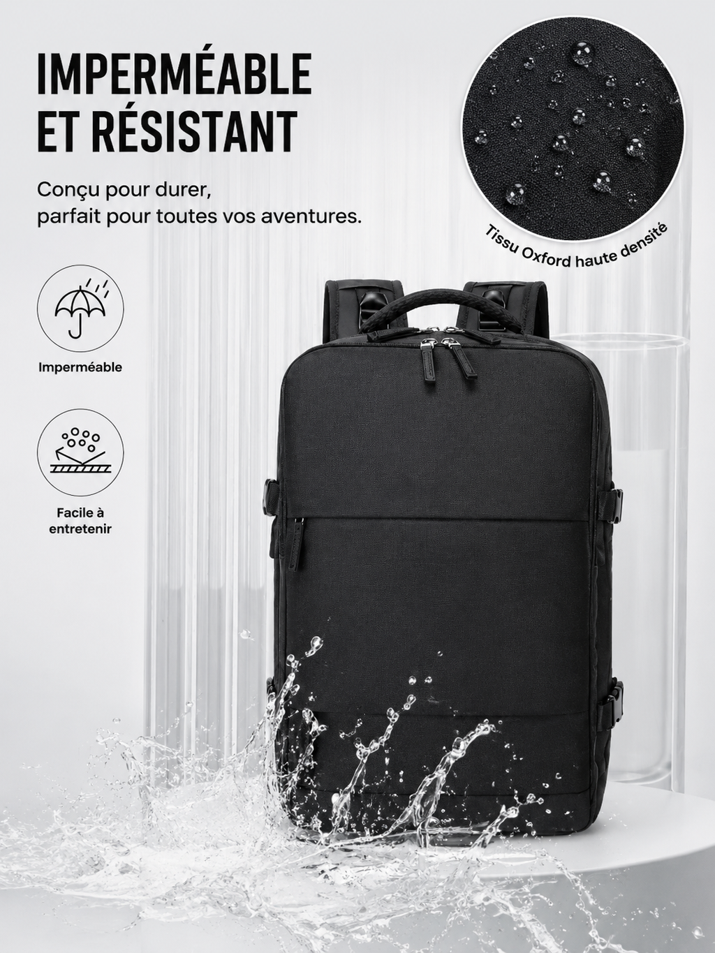 Kit Voyage Compressible 3-en-1