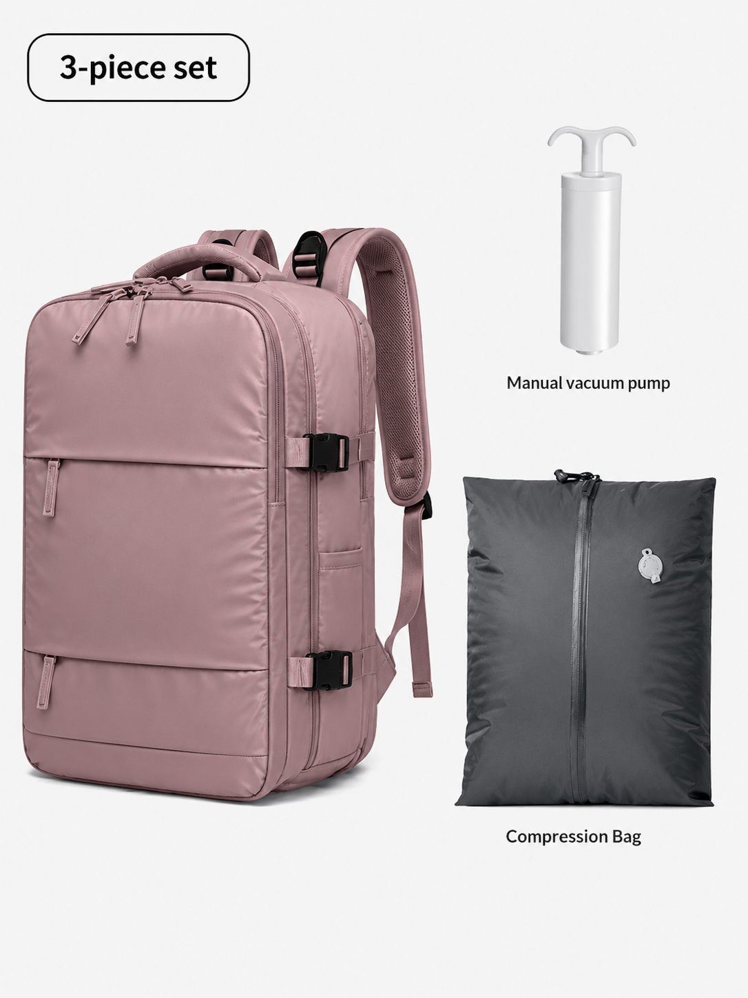 Kit Voyage Compressible 3-en-1