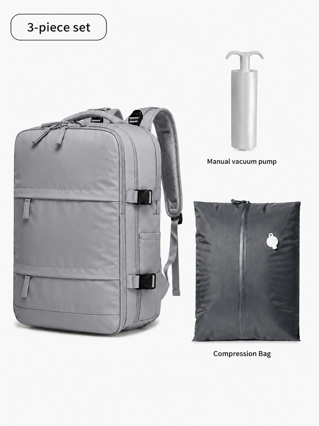 Kit Voyage Compressible 3-en-1