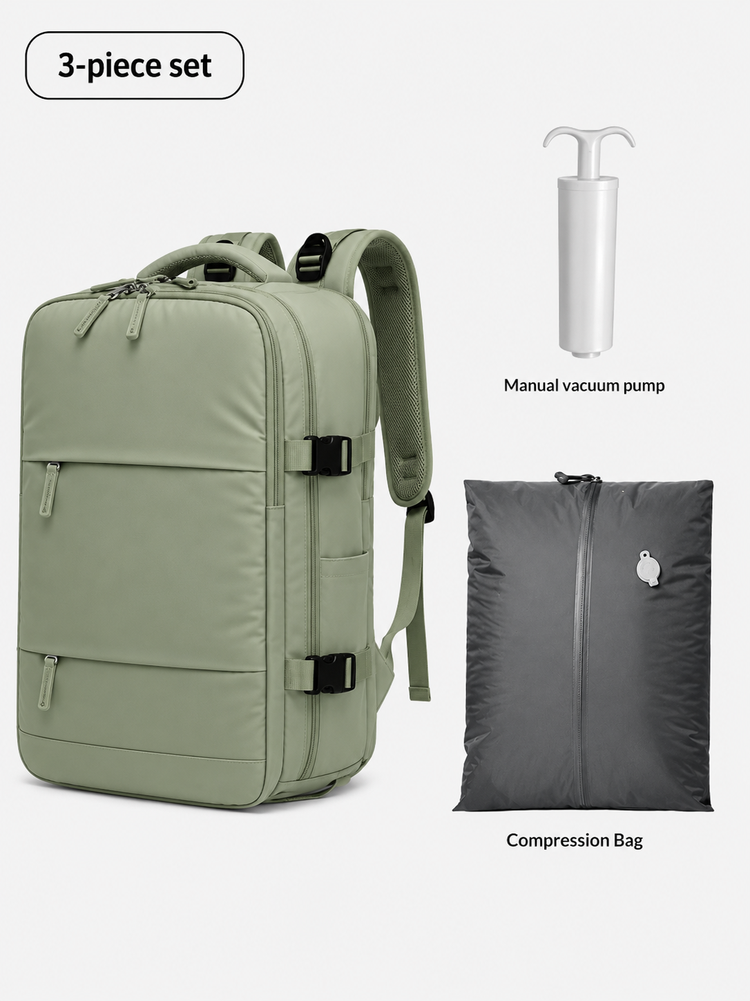 Kit Voyage Compressible 3-en-1