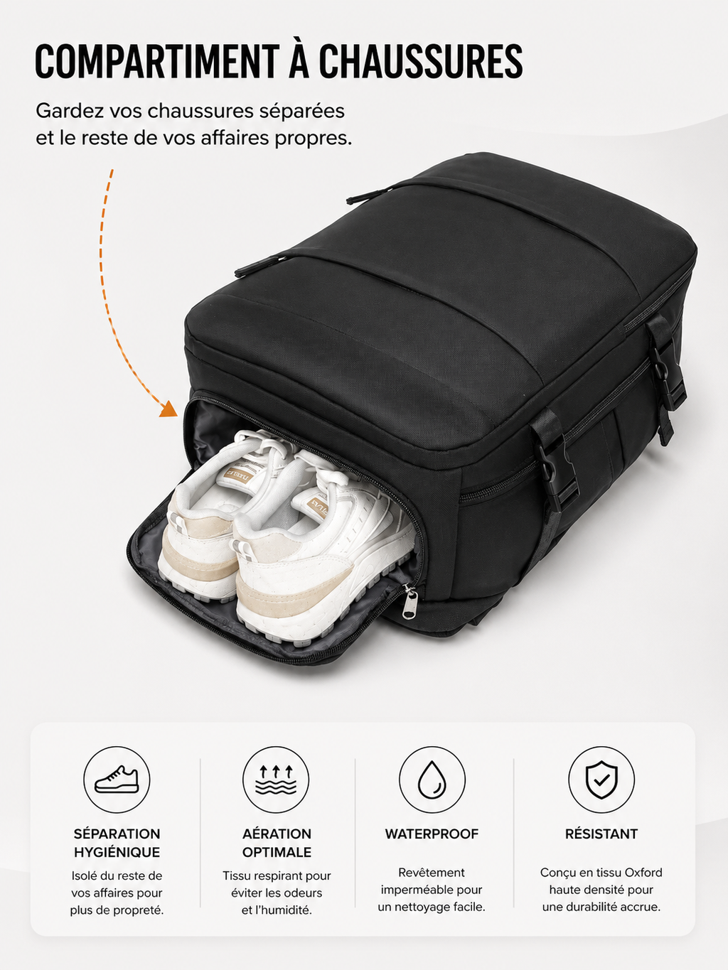 Kit Voyage Compressible 3-en-1
